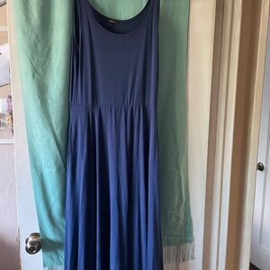 Quince Tencel Jersey Fit & Flare dress